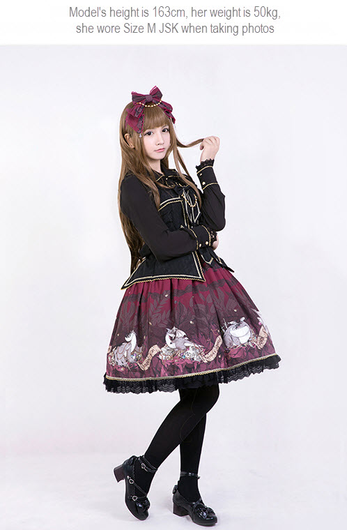 Pumpkin Cat -Dragon\'s Treasure- Lolita JSK Type I