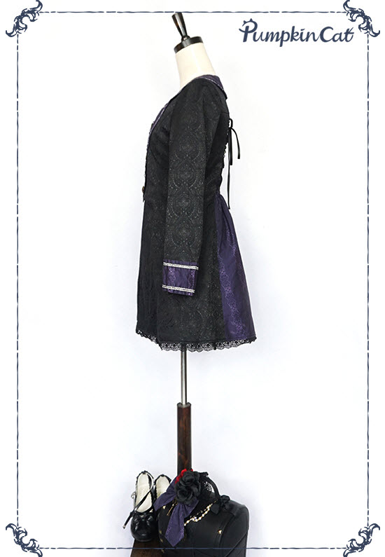 Pumpkin Cat -Beauty the Rose- Ouji Lolita Jacket