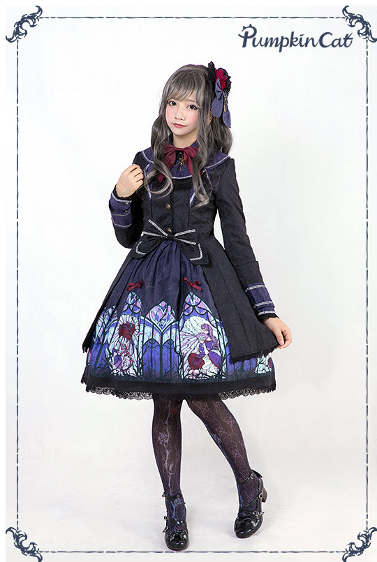 Pumpkin Cat -Beauty the Rose- Ouji Lolita Jacket