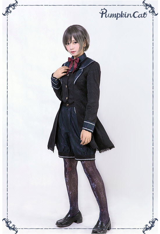 Pumpkin Cat -Beauty the Rose- Ouji Lolita Jacket