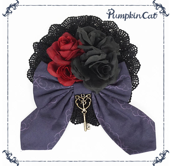 Pumpkin Cat -Beauty the Rose- Lolita Headdresses