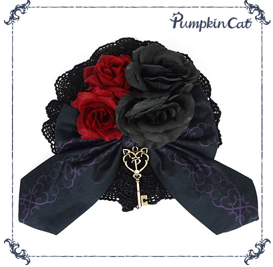 Pumpkin Cat -Beauty the Rose- Lolita Headdresses