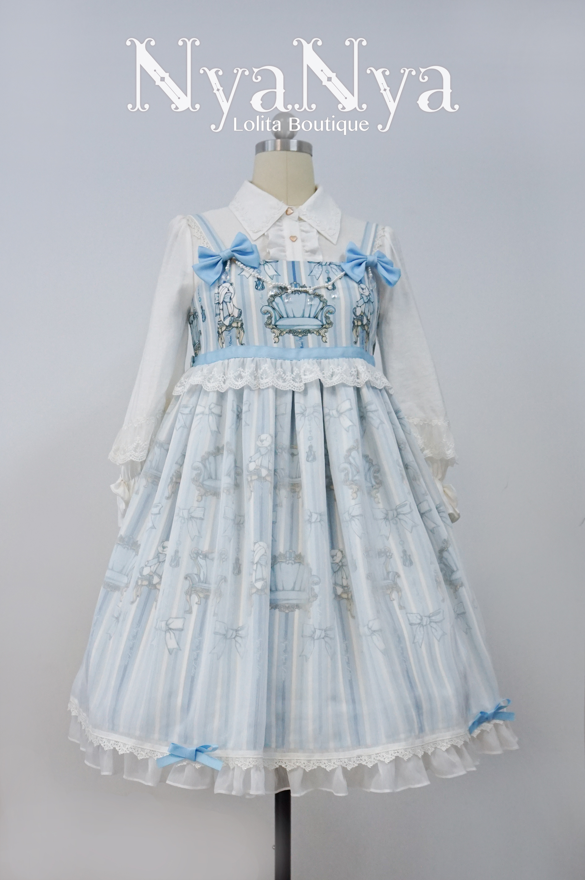 NyaNya - Bear Prince - Yarn dress JSK