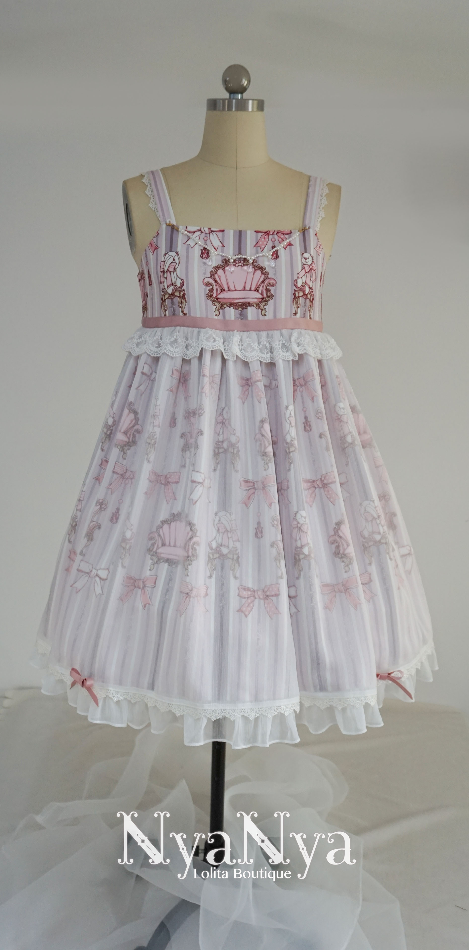 NyaNya - Bear Prince - Yarn dress JSK