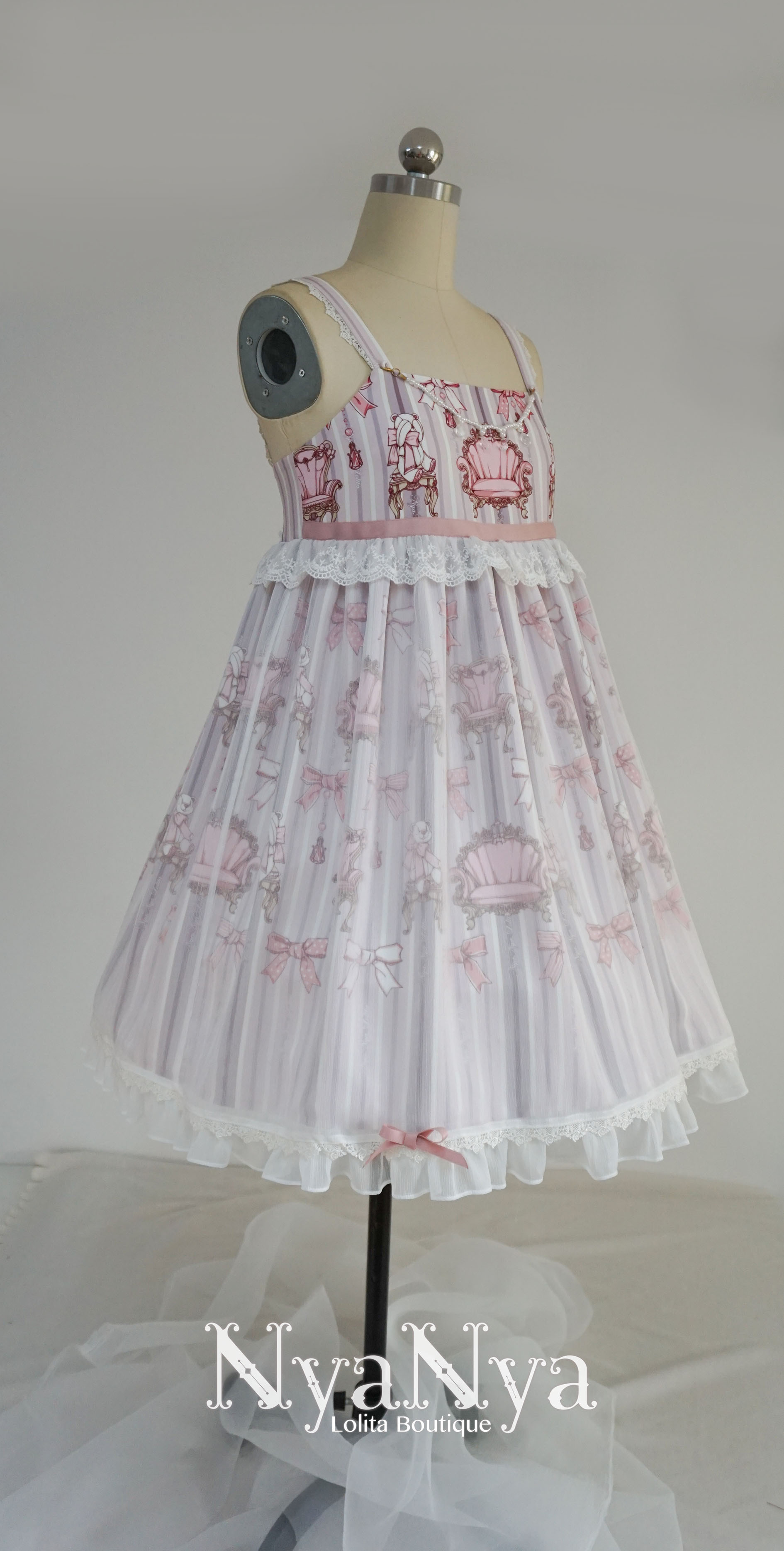 NyaNya - Bear Prince - Yarn dress JSK