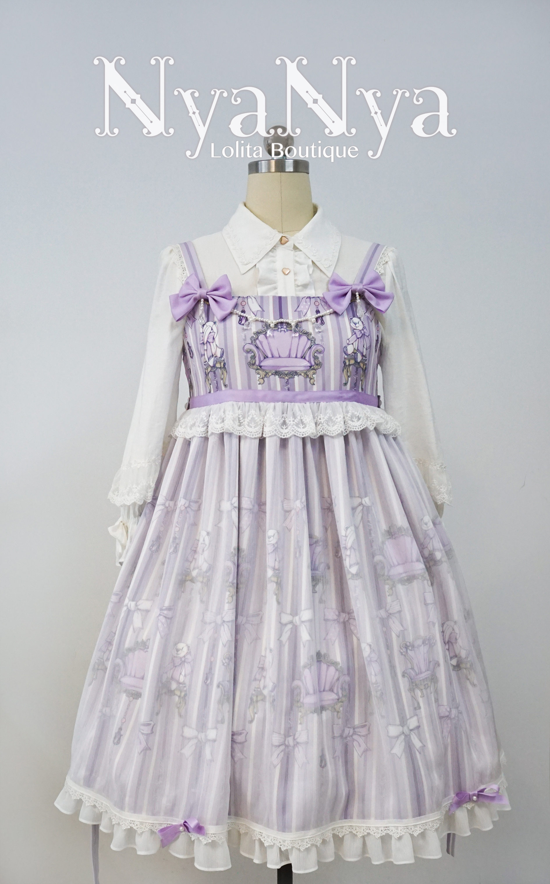 NyaNya - Bear Prince - Yarn dress JSK