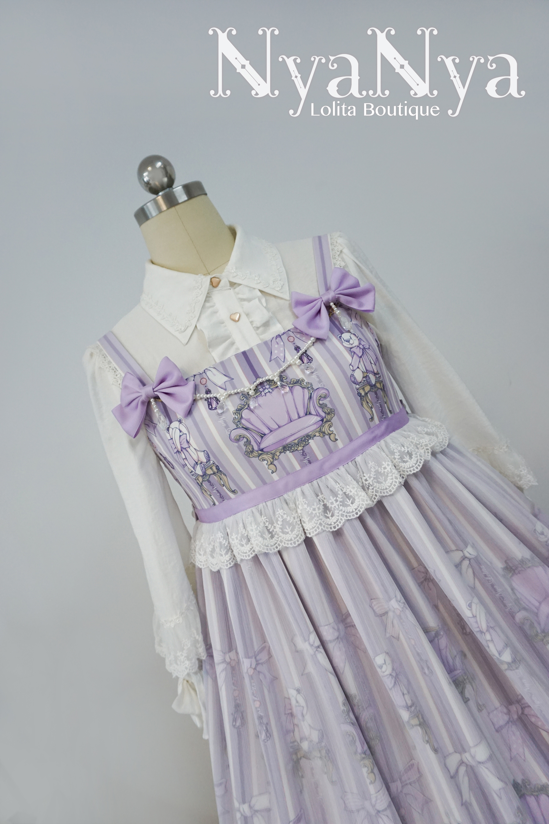 NyaNya - Bear Prince - Yarn dress JSK