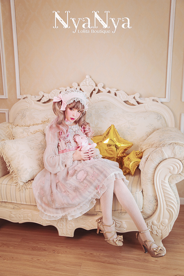 NyaNya - Bear Prince - Yarn dress JSK