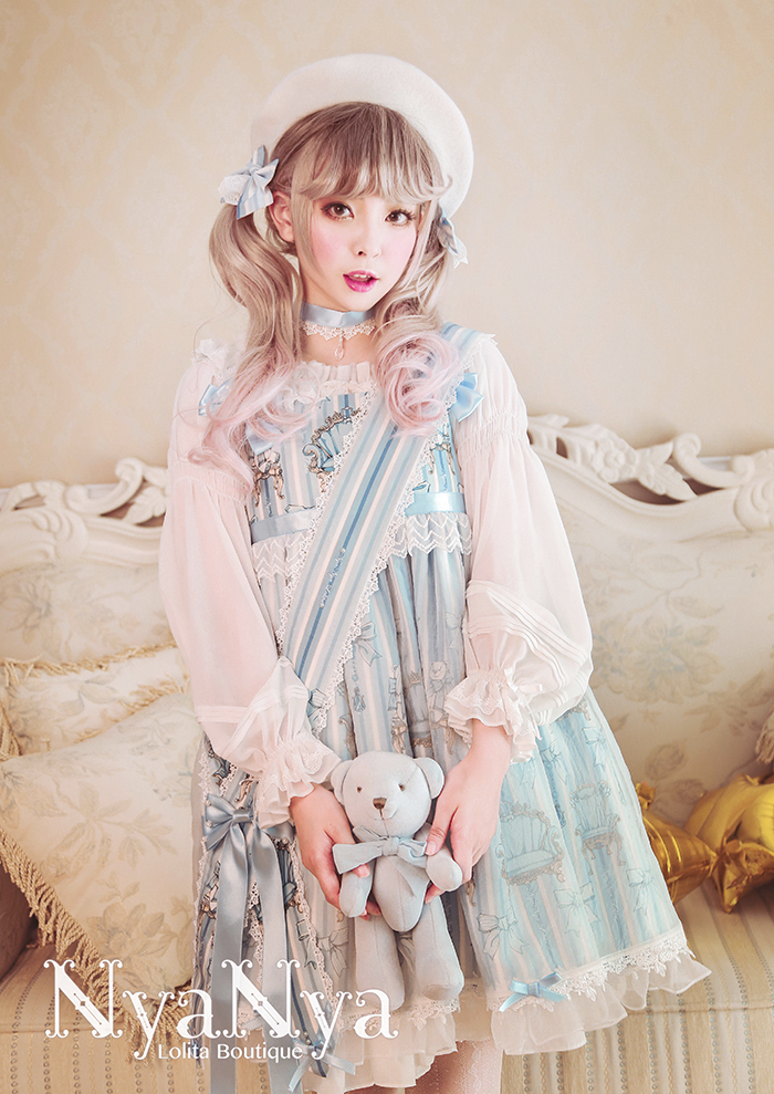 NyaNya - Bear Prince - Yarn dress JSK