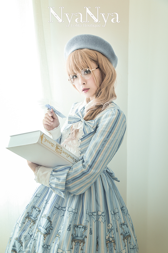 NyaNya - Bear Prince - Long Sleeve Dress OP