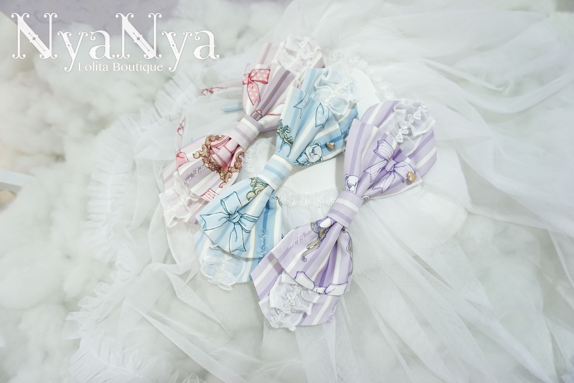 NyaNya - Bear Prince - Bowknot Hairband