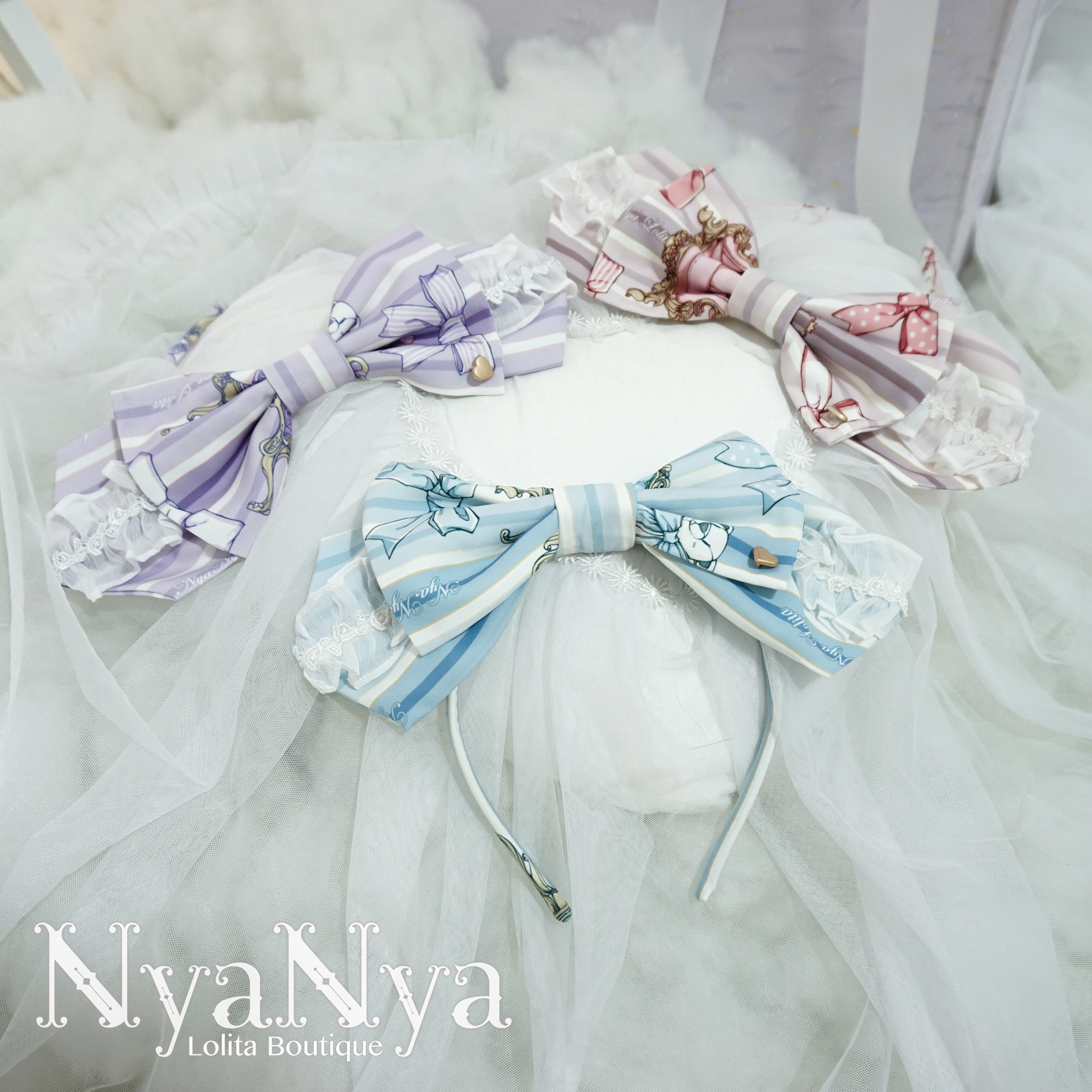 NyaNya - Bear Prince - Bowknot Hairband