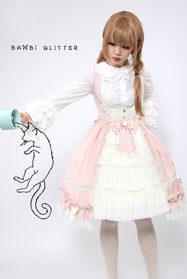 Embroidered Lolita dress JSK