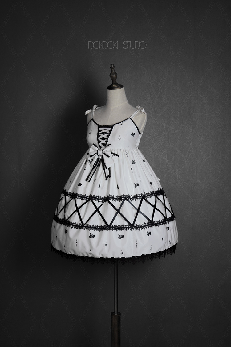 Retro cute lace Lolita dress