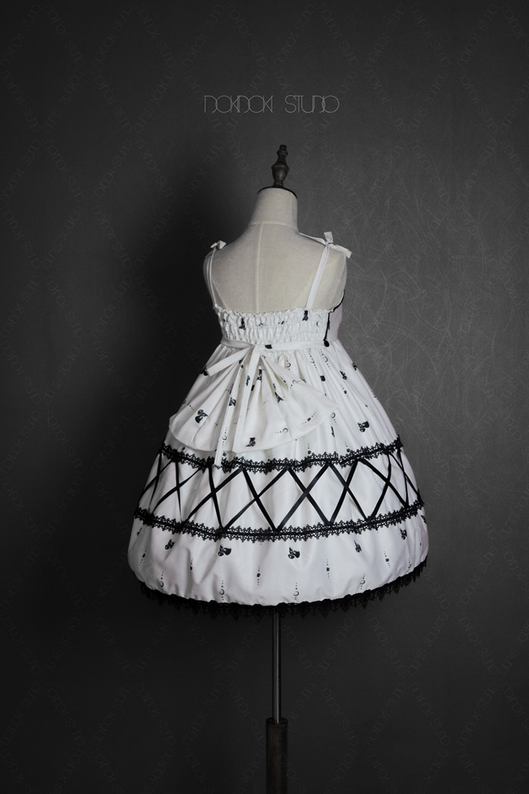 Retro cute lace Lolita dress