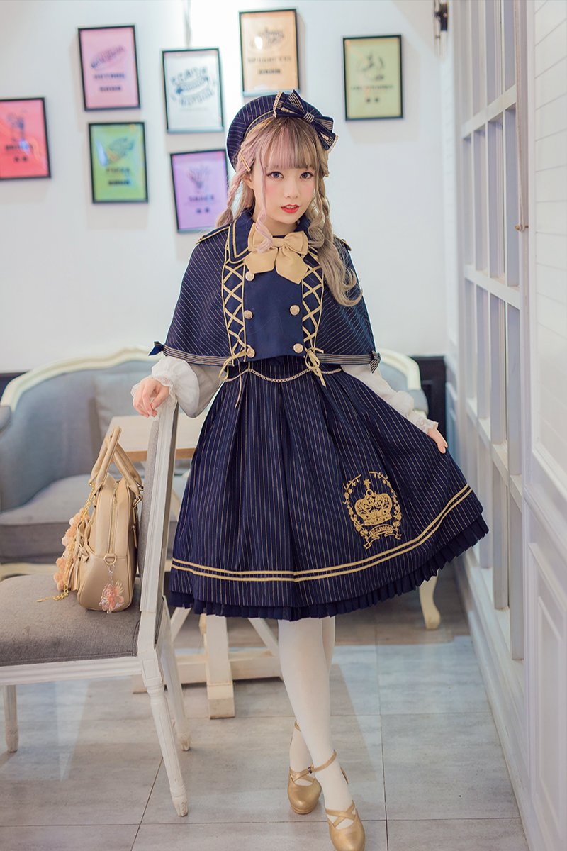 Equinox Lolita Studio -Rose Crown- Lolita Cloak