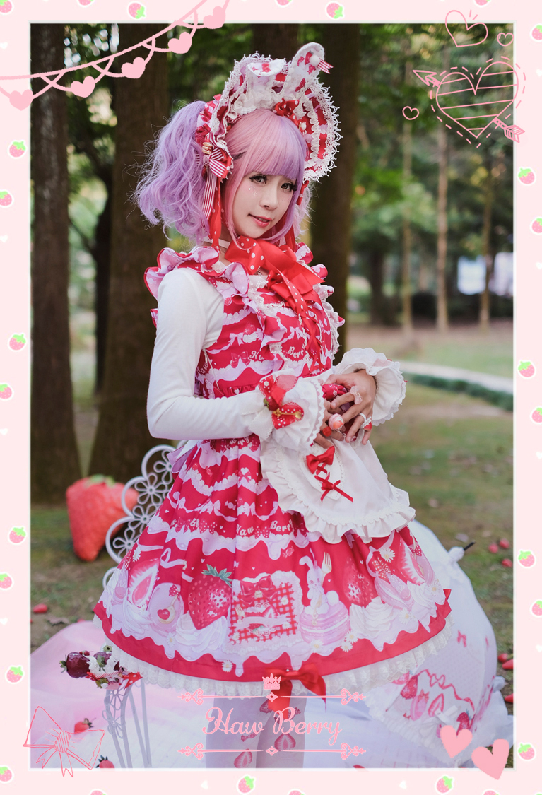 Strawberry Temptation Sweet JSK 2