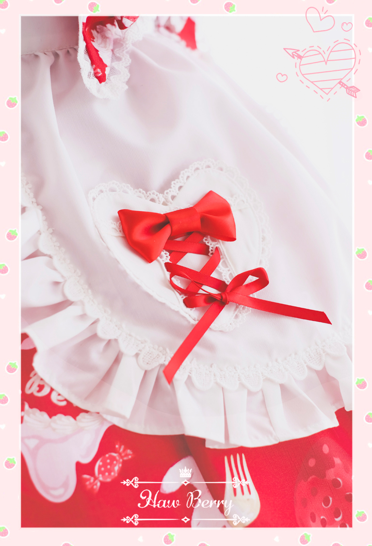 Strawberry Temptation Apron