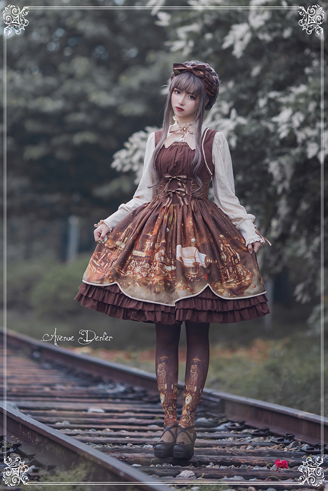 Steam Castle Retro Dress JSK