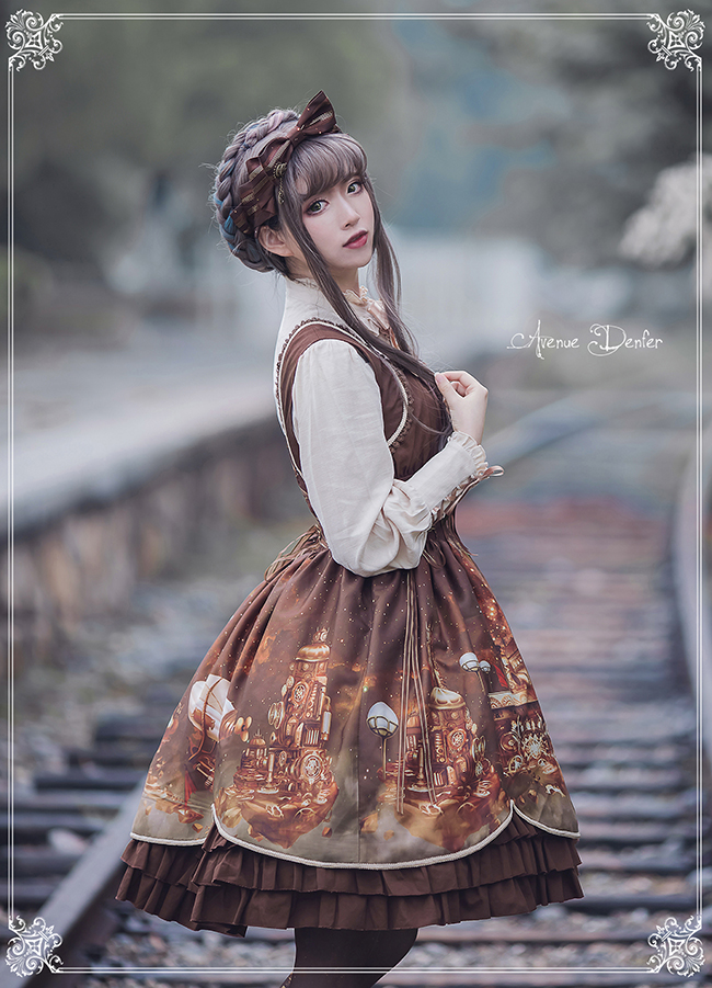 Steam Castle Retro Dress JSK