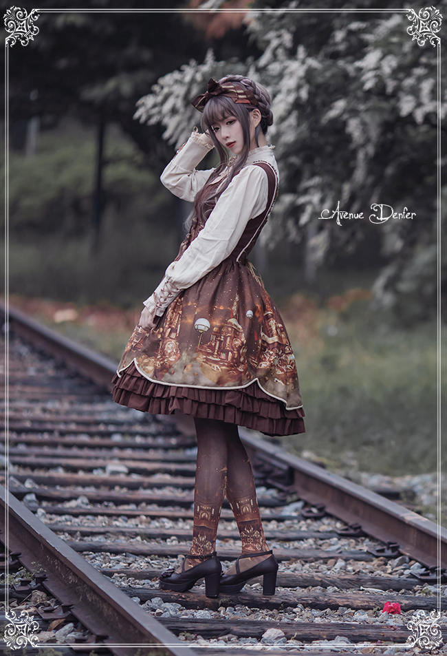 Steam Castle Retro Dress JSK