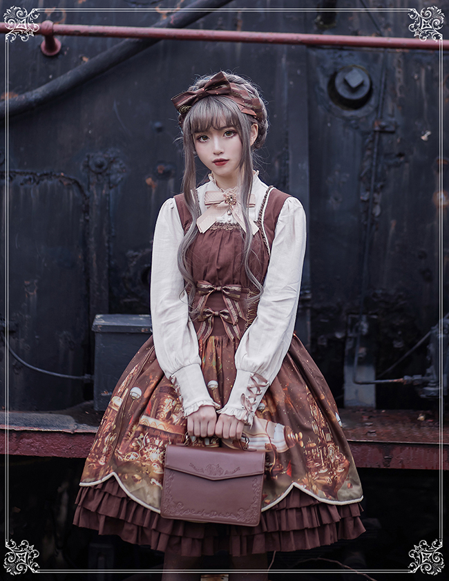 Steam Castle Retro Dress JSK