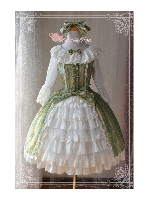 Magic Tea Party Aideli Series Palace Style Sleeveless Dress Classic Lolita