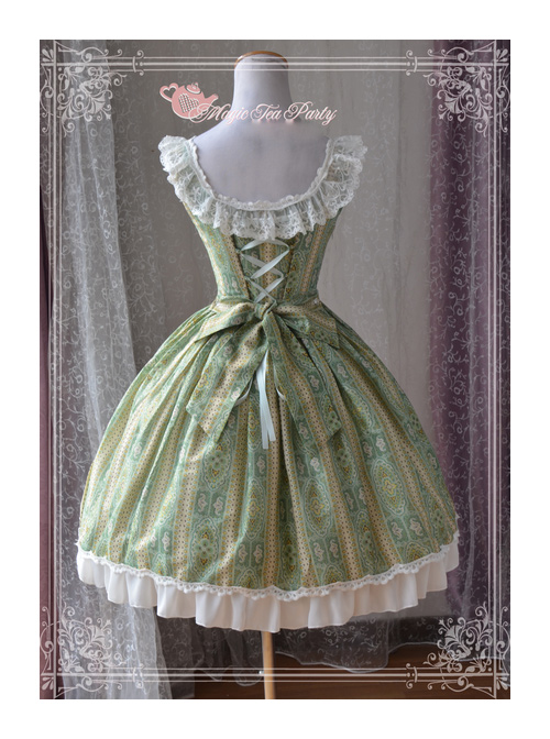 Magic Tea Party Aideli Series Palace Style Sleeveless Dress Classic Lolita