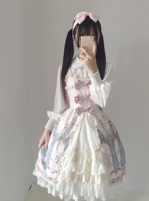 Japanese Traveller\\\'s Anthem Sling Dress Sweet Lolita