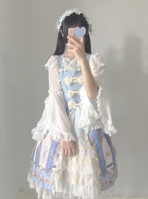Japanese Traveller\\\'s Anthem Sling Dress Sweet Lolita