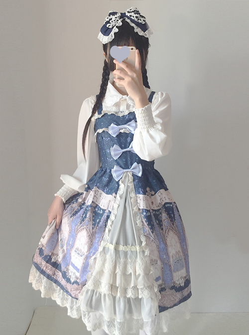 Japanese Traveller\\\'s Anthem Sling Dress Sweet Lolita