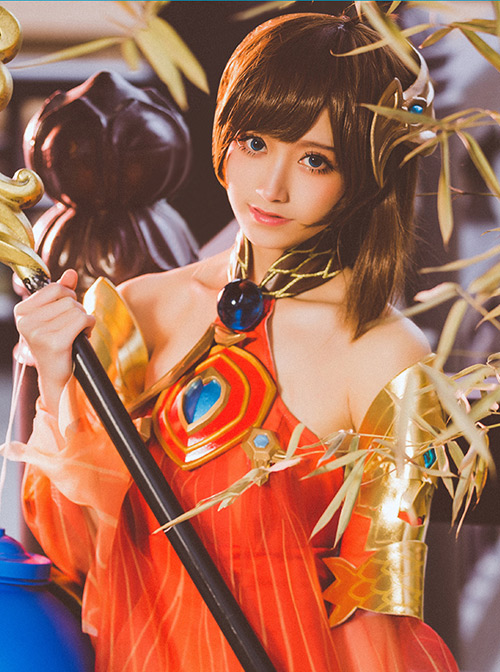 Arena of Valor:5v5 Arena Game Da Qiao The Obsidian Of The Sea Cosplay Costume