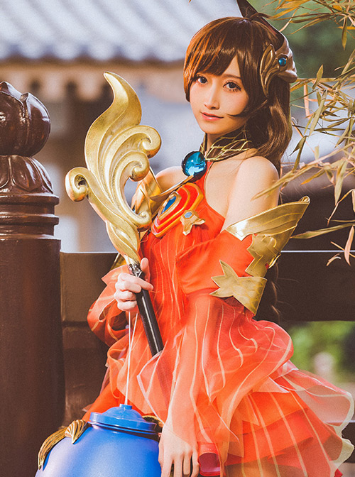 Arena of Valor:5v5 Arena Game Da Qiao The Obsidian Of The Sea Cosplay Costume