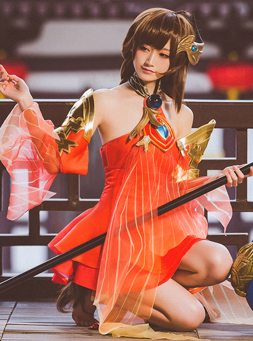 Arena of Valor:5v5 Arena Game Da Qiao The Obsidian Of The Sea Cosplay Costume