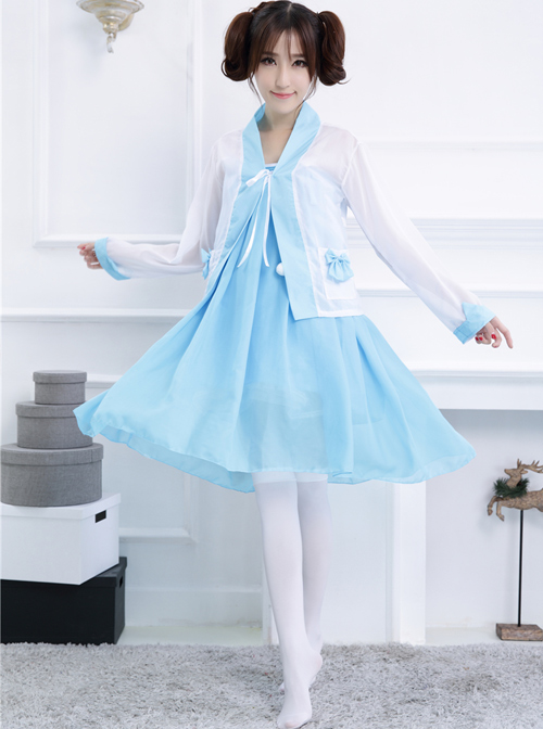 Retro Daily Han Chinese Clothing Chinese style Lolita Dress