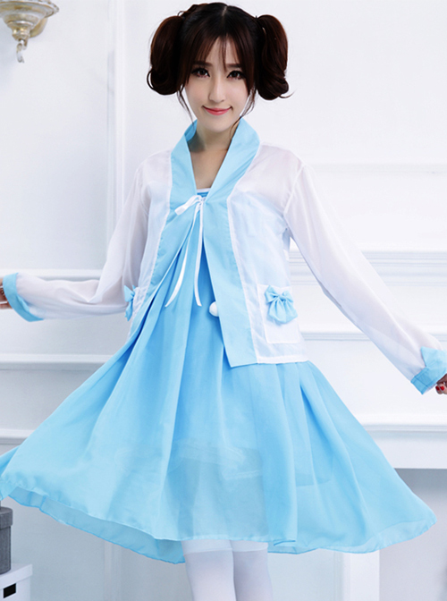 Retro Daily Han Chinese Clothing Chinese style Lolita Dress