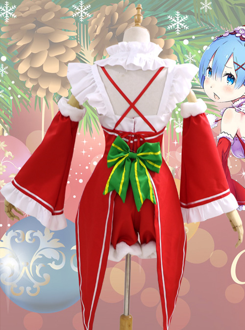 Re: Life In A Different World From Zero Rem Or Ram Christmas Cosplay Costume