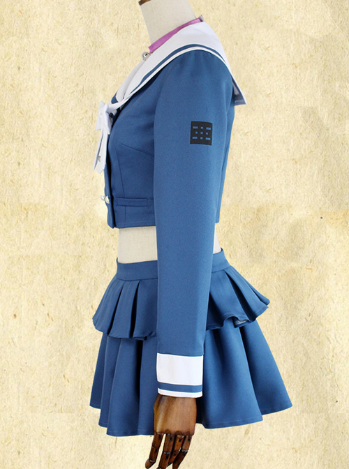 Danganronpa Blue Navy Uniform Cosplay Costume