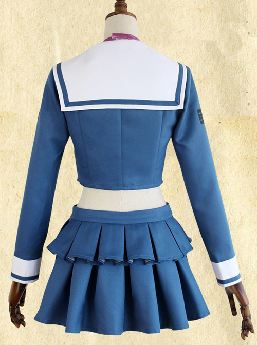 Danganronpa Blue Navy Uniform Cosplay Costume