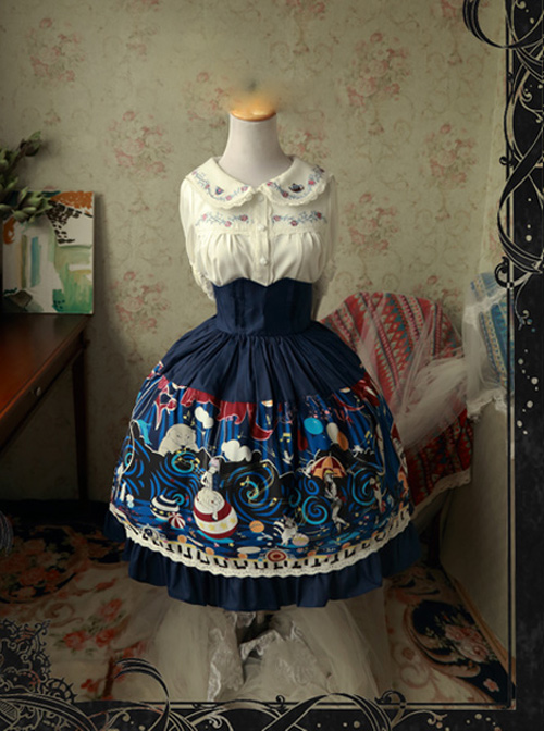 Magic Tea Party Circus Maiden Series High Waist Sweet Lolita Skirt