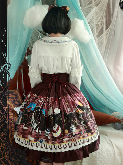 Magic Tea Party Circus Maiden Series High Waist Sweet Lolita Skirt