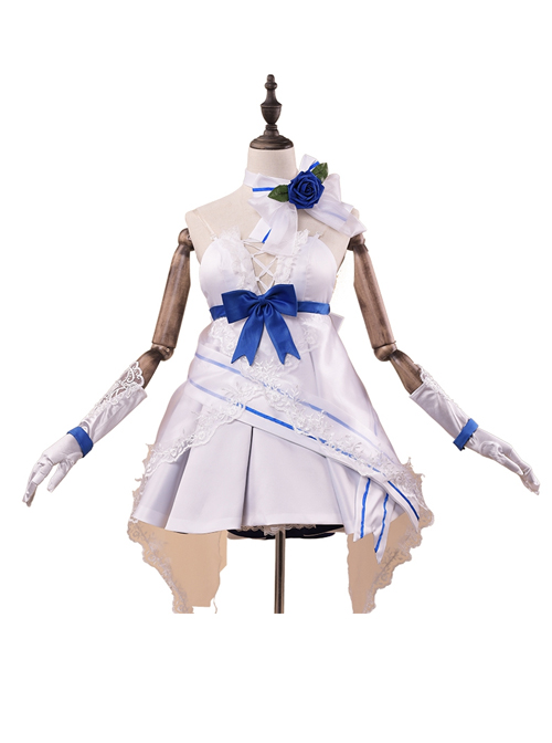 HOUKAI IMPACT 3 Raiden Mei Wedding Dress Cosplay Costumes