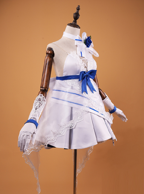 HOUKAI IMPACT 3 Raiden Mei Wedding Dress Cosplay Costumes