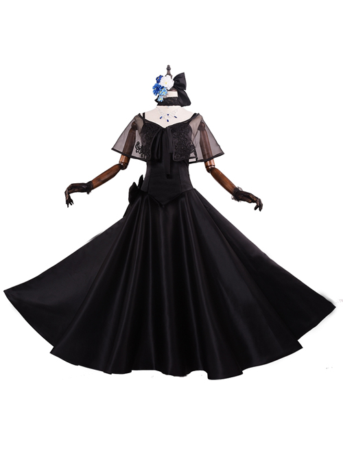 Fate/Grand Order Joan Of Arc Black Dress Cosplay Costumes