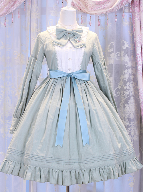 Rose Manor Classic Lolita Long Sleeve Dress