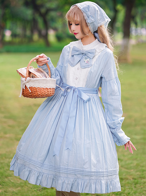 Rose Manor Classic Lolita Long Sleeve Dress