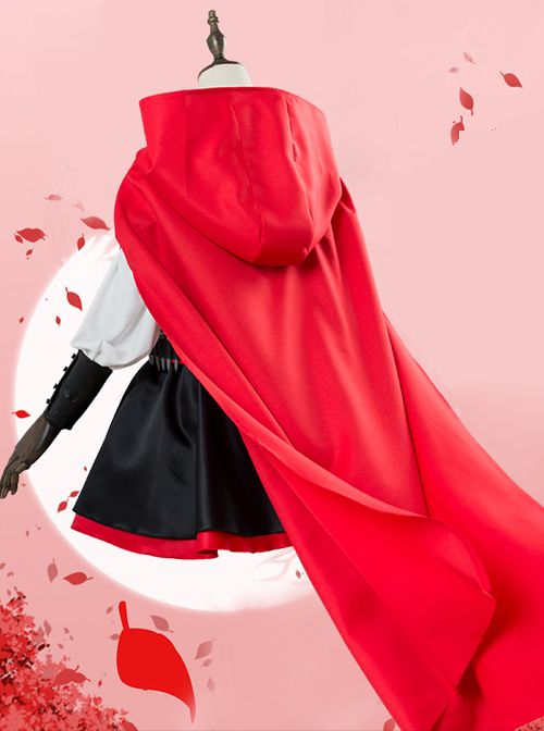 RWBY Ruby Rose Little Red Cap Cosplay Costumes