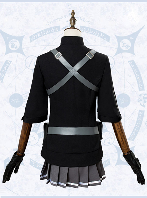 Fate/Grand Order Gudako Black Jacket And Skirt Cosplay Costumes Set