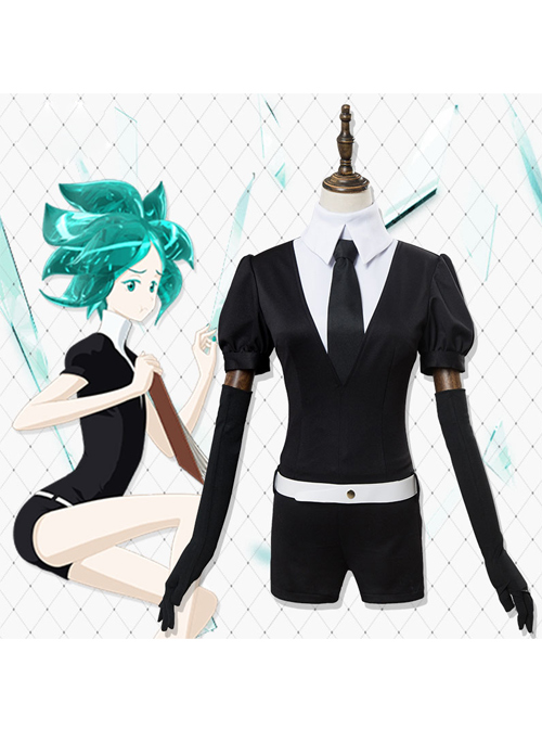 Land Of The Lustrous- Phosphophyllite Black Cosplay Costumes