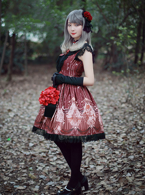Seven Deadly Sins Series Gothic Lolita Sleeveless Dress
